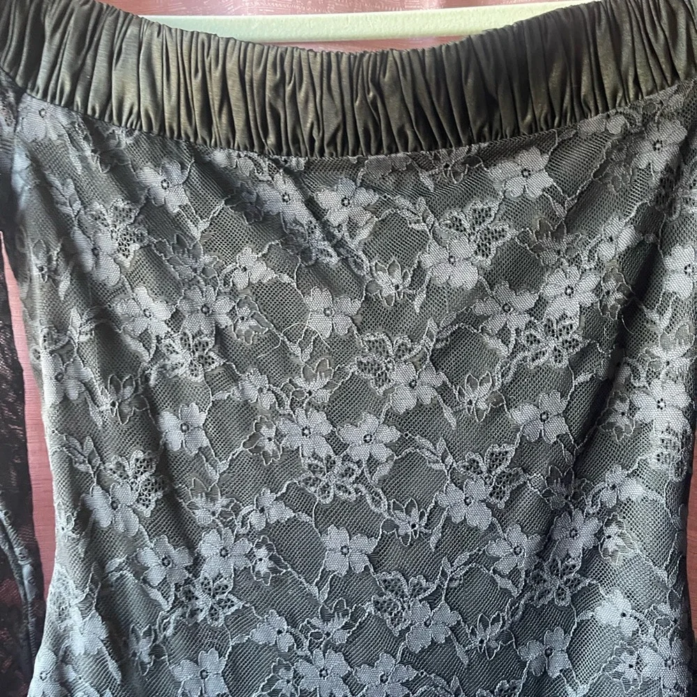 MAJORELLE Black Bubble Skirt Mini Dress - Picture 3 of 5